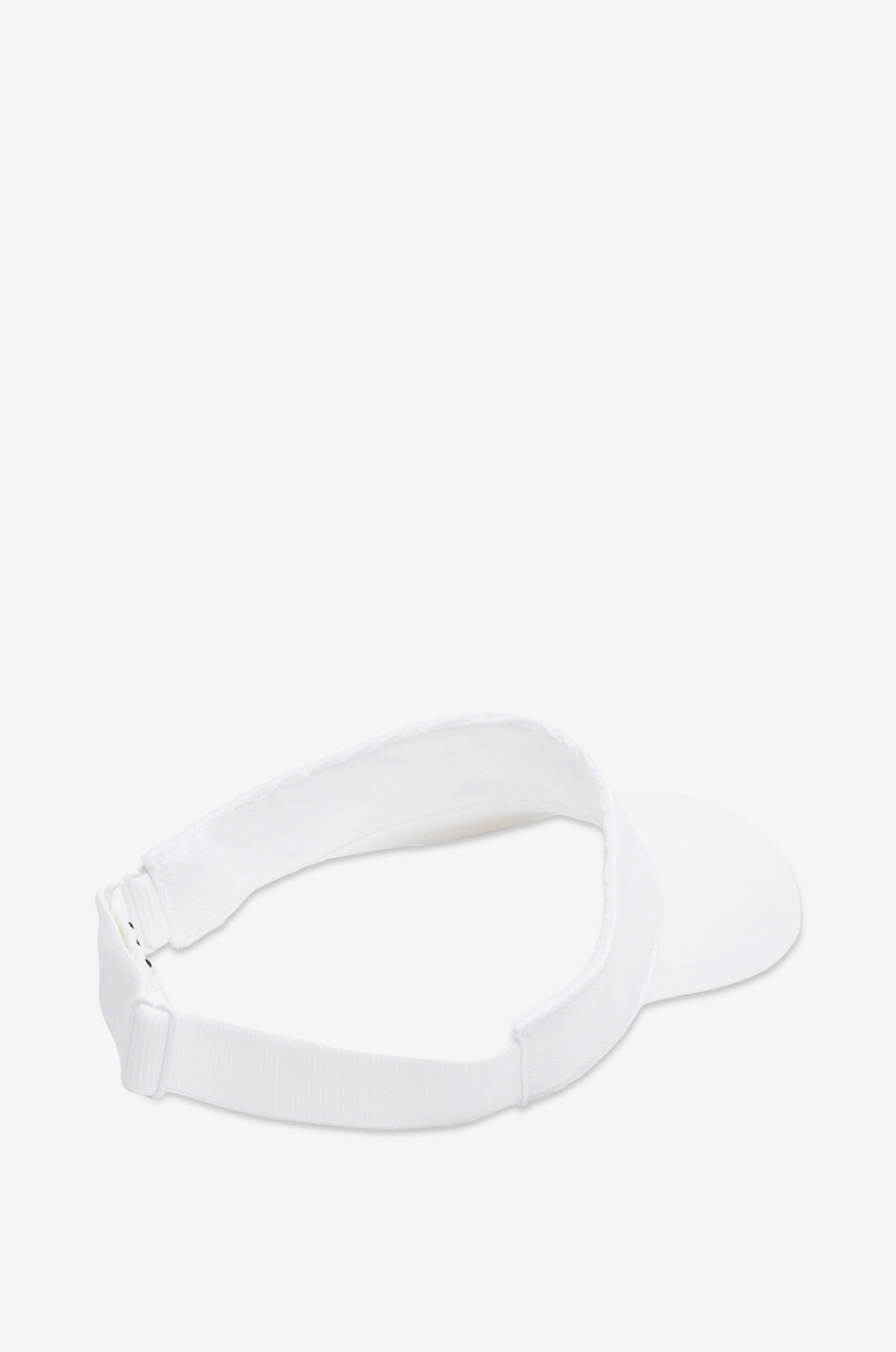 LACOSTE Visière sport en taffetas diamanté Homme BLANC 3