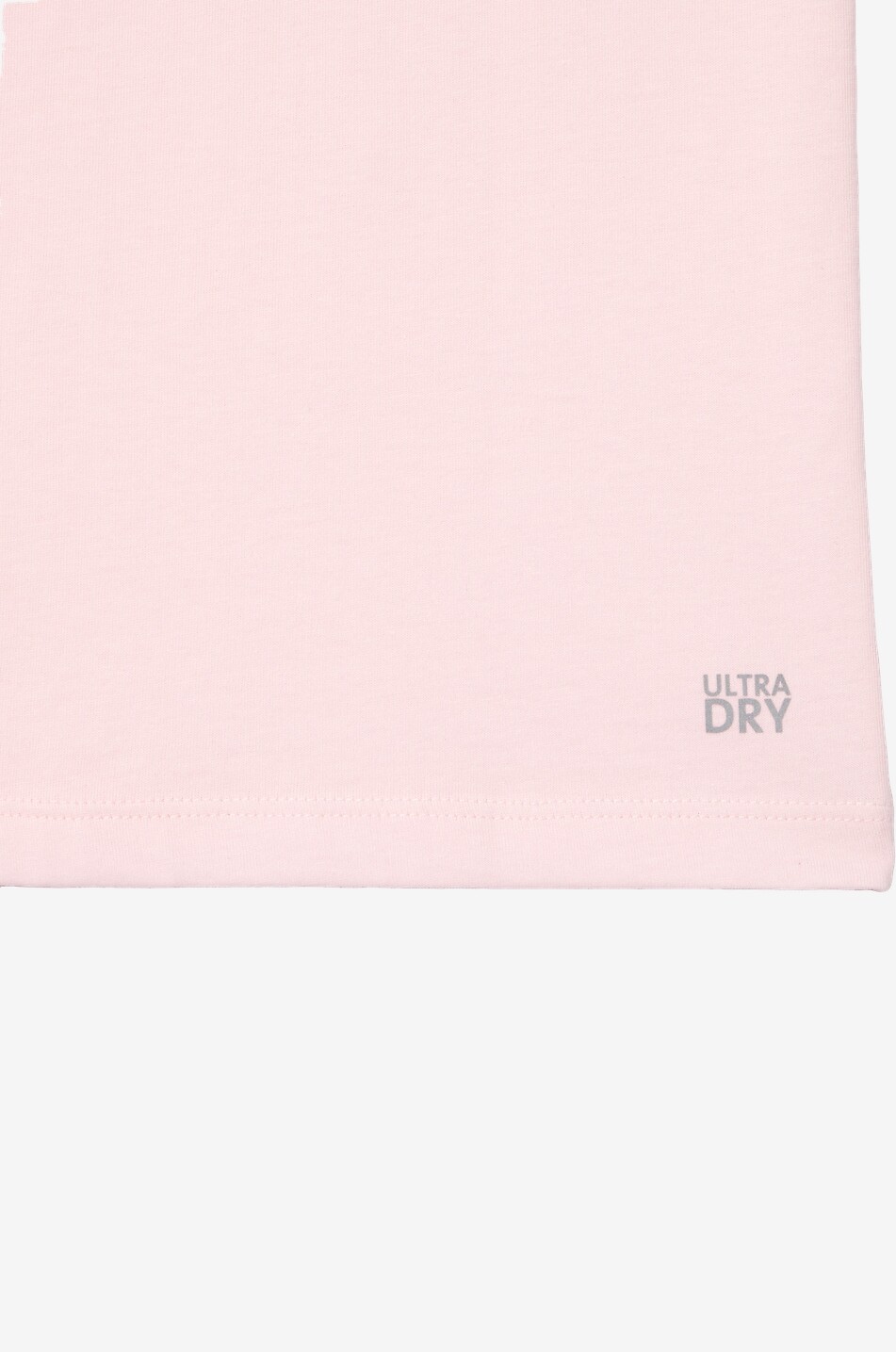 LACOSTE T-shirt à col rond en coton mélangé Ultra Dry Femme ROSE 6