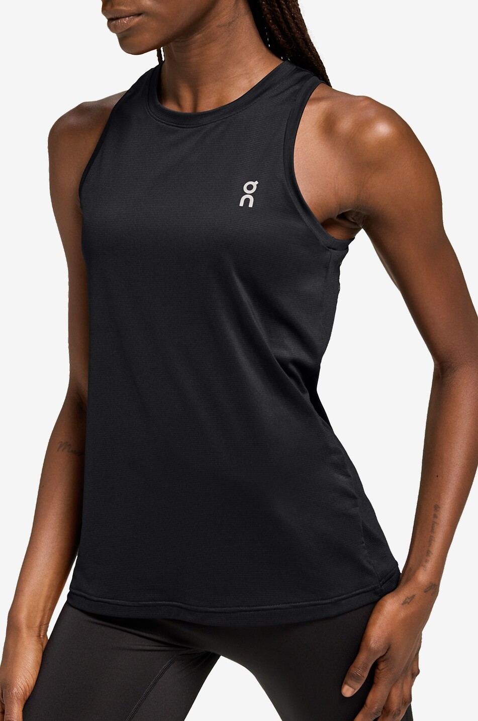 ON Core close-fit round-neck tank top Women BLACK 4
