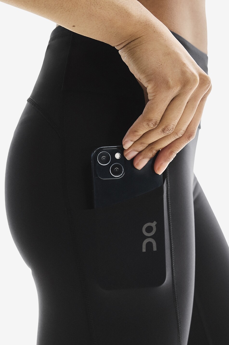 ON 7/8-Lauftights Performance 7/8 Damen SCHWARZ 6