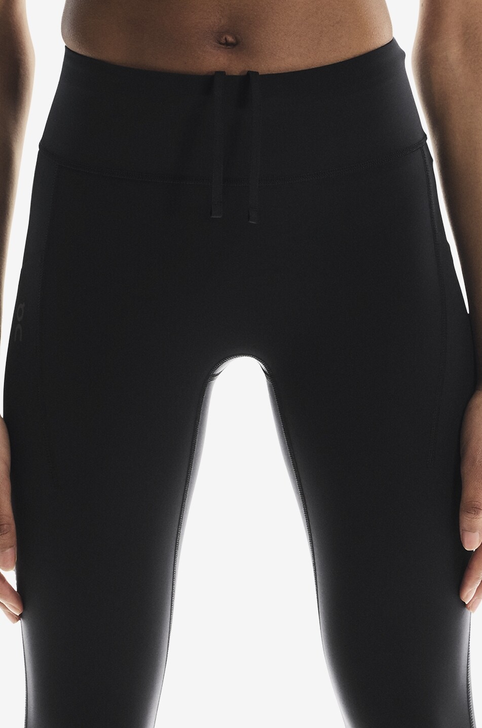 ON 7/8-Lauftights Performance 7/8 Damen SCHWARZ 5