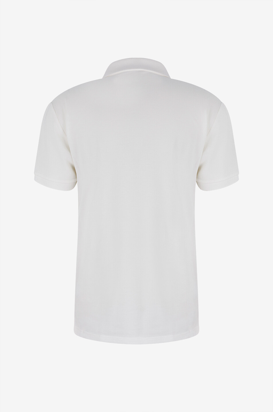 MONCLER Poloshirt aus Baumwollpiqué mit gesticktem Logo Herren WEISS 2