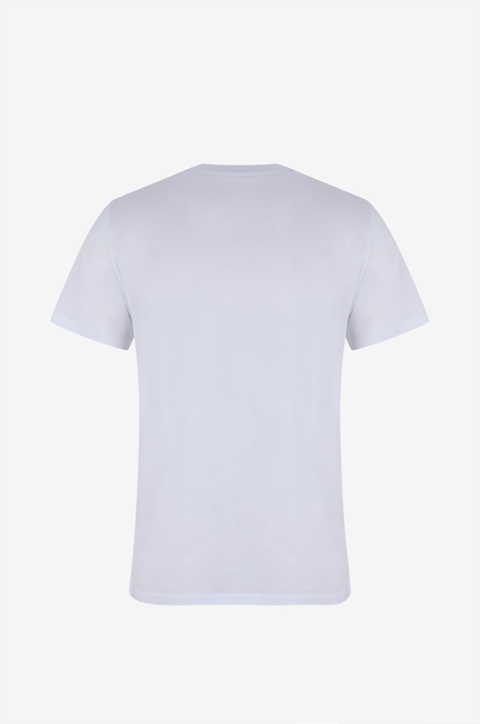 MONCLER Round-neck cotton jersey T-shirt Men WHITE 2