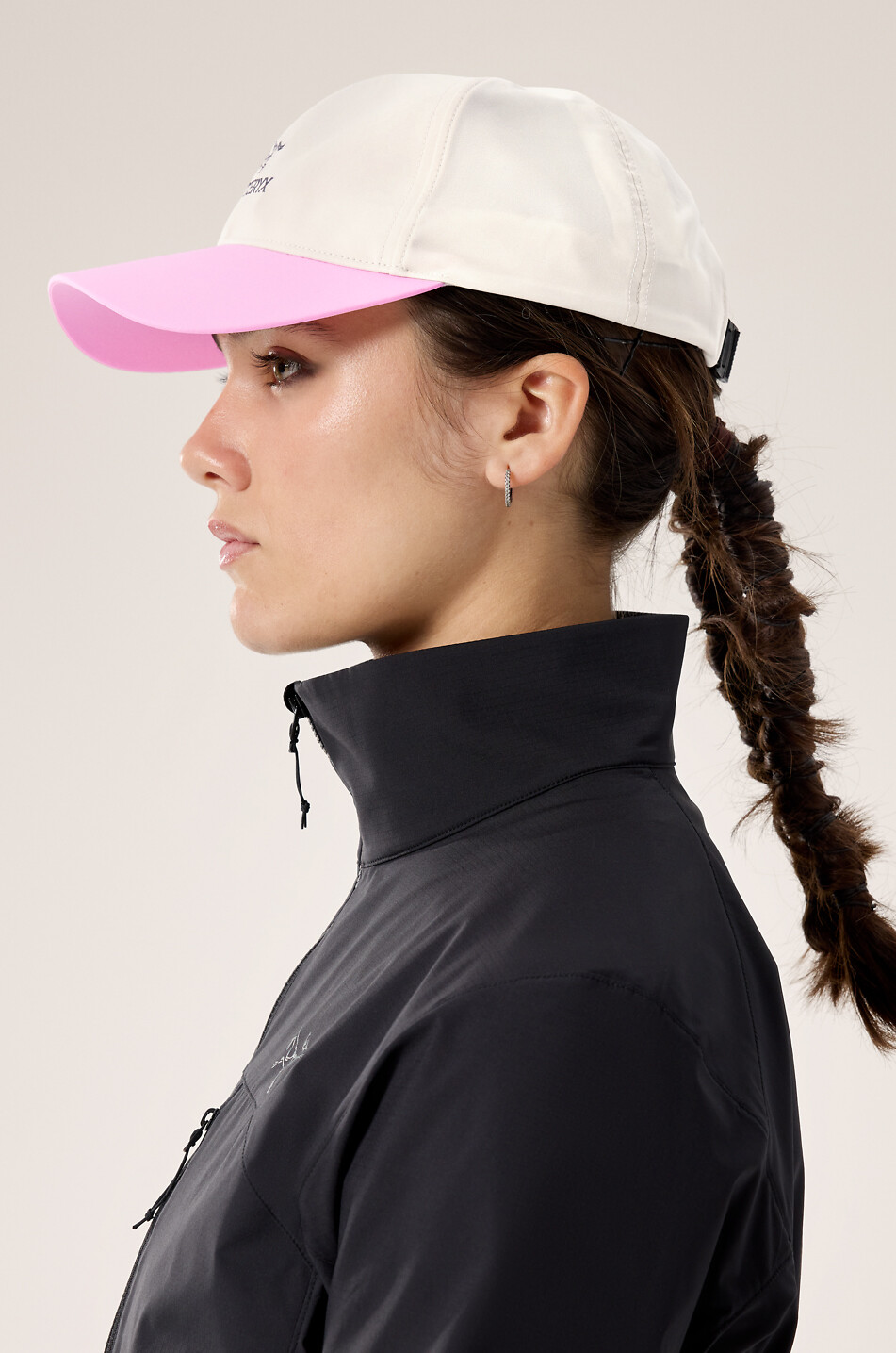 ARC'TERYX Bird Word lightweight nylon baseball cap Men EGGSHELL 4