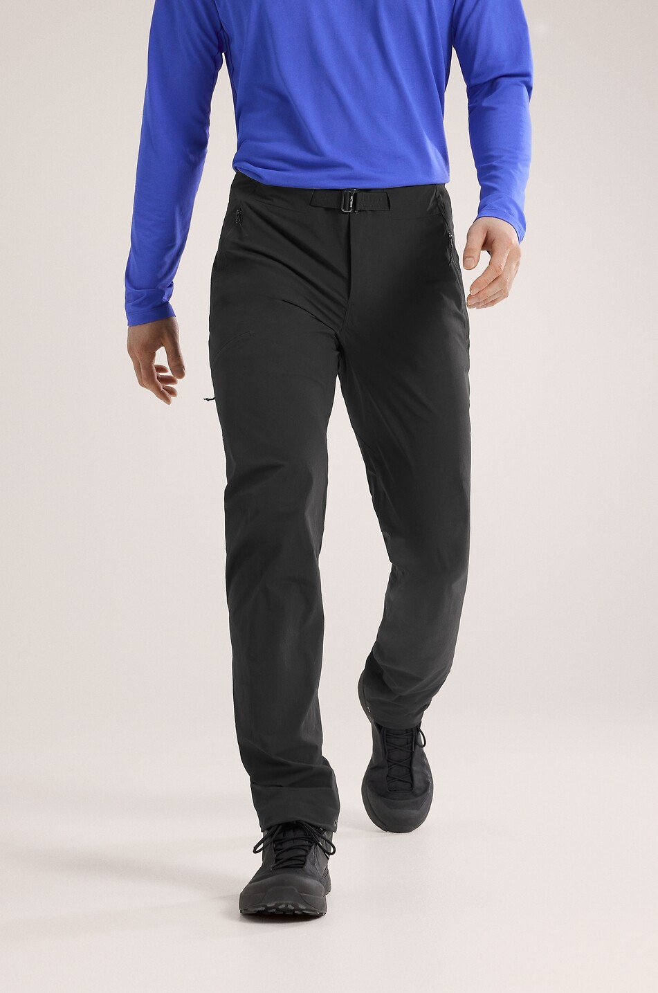 ARC'TERYX Gamma SL technical fabric hiking trousers Men BLACK 2