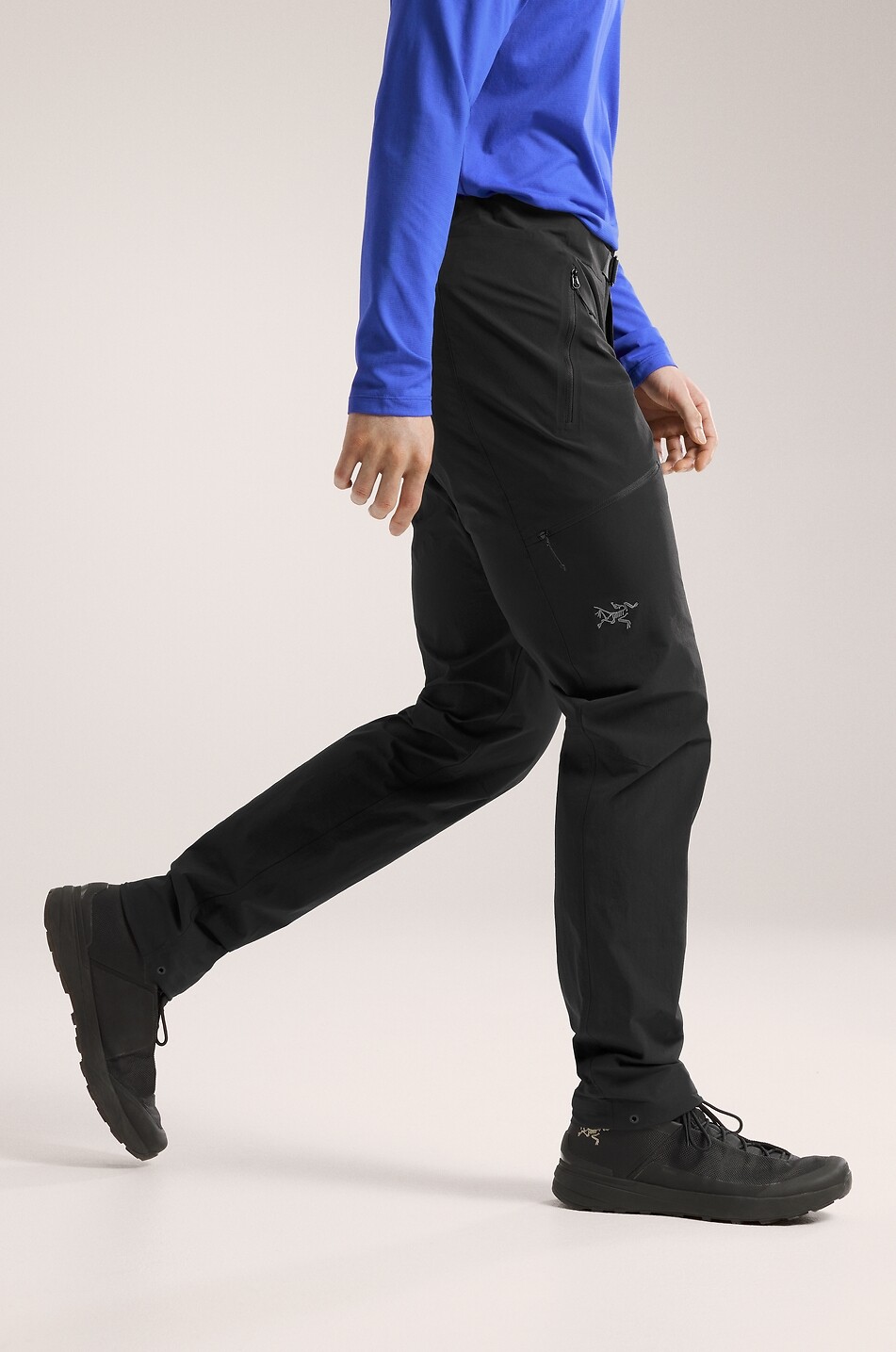 ARC'TERYX Gamma SL technical fabric hiking trousers Men BLACK 3