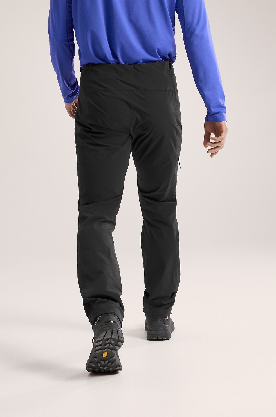ARC'TERYX Gamma SL technical fabric hiking trousers Men BLACK 4