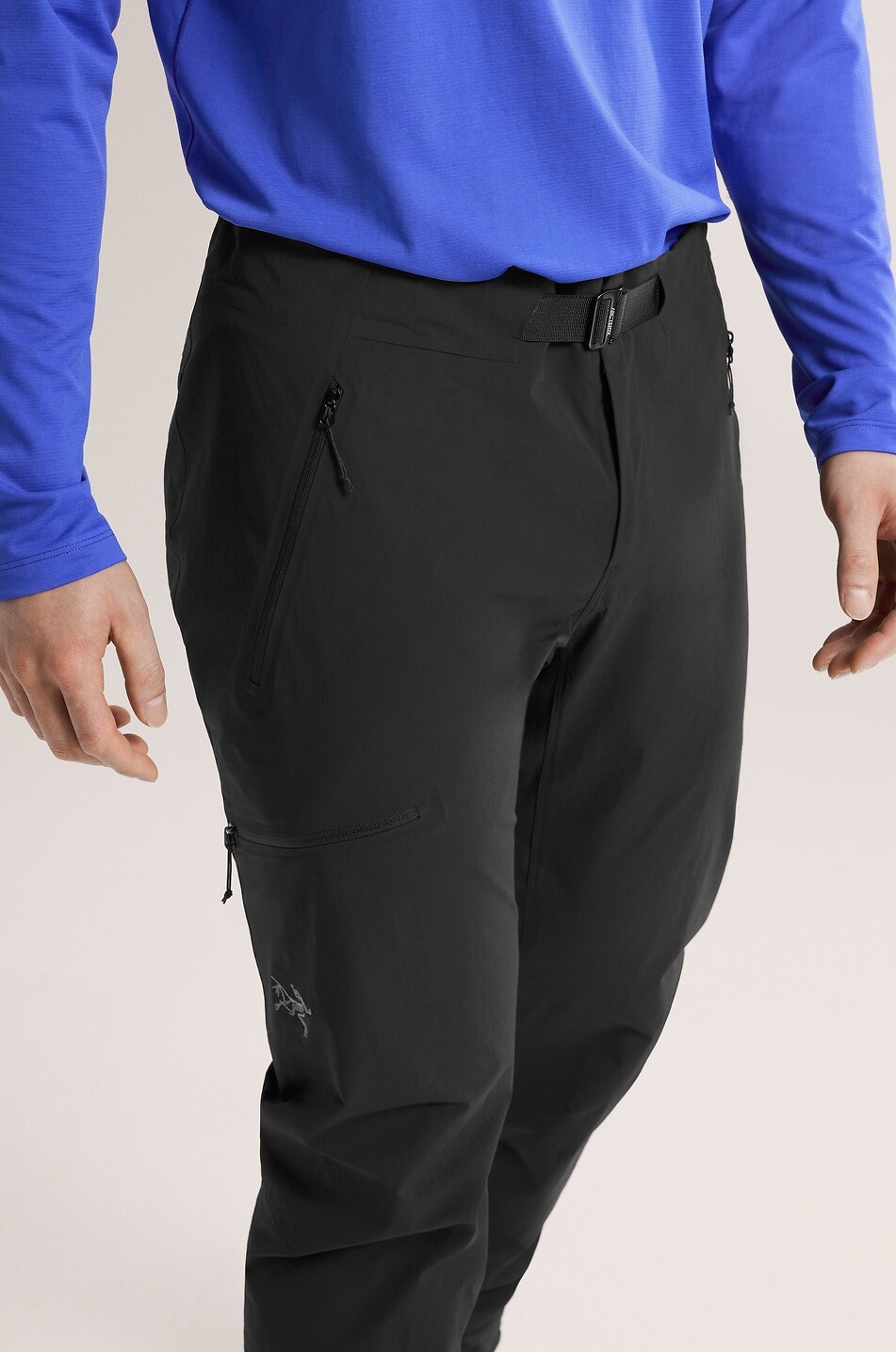 ARC'TERYX Gamma SL technical fabric hiking trousers Men BLACK 7