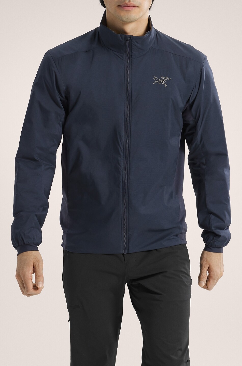 ARC'TERYX Atom fitted nylon windbreaker jacket with stand-up collar Men BLACK 3