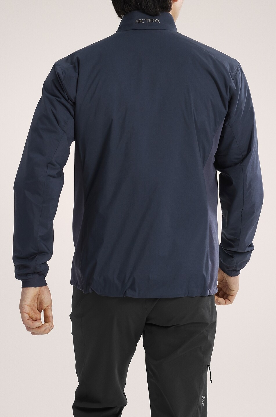 ARC'TERYX Atom fitted nylon windbreaker jacket with stand-up collar Men BLACK 5