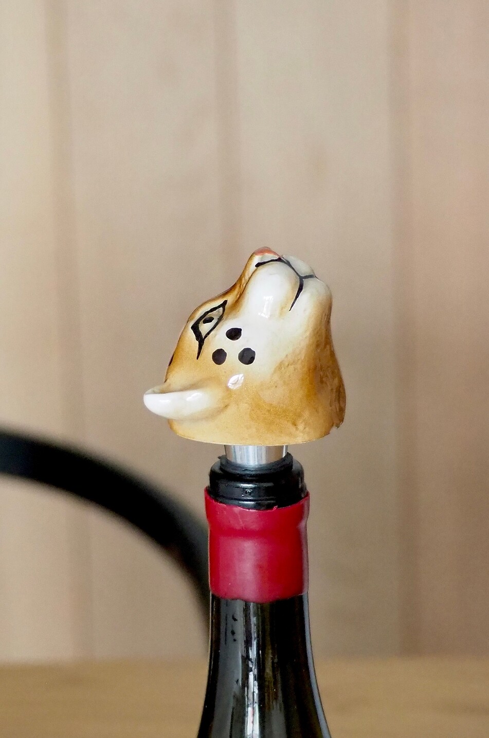 STUDIO NOTICED Bouchon pour bouteille en métal tigre Tiger Maison MULTICOLORE 4