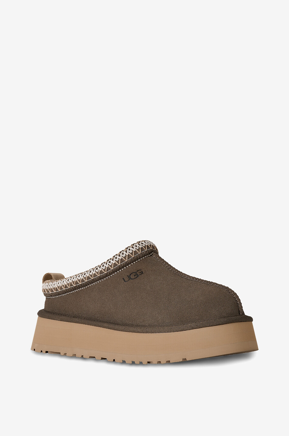 Tazz II embroidered suede slippers