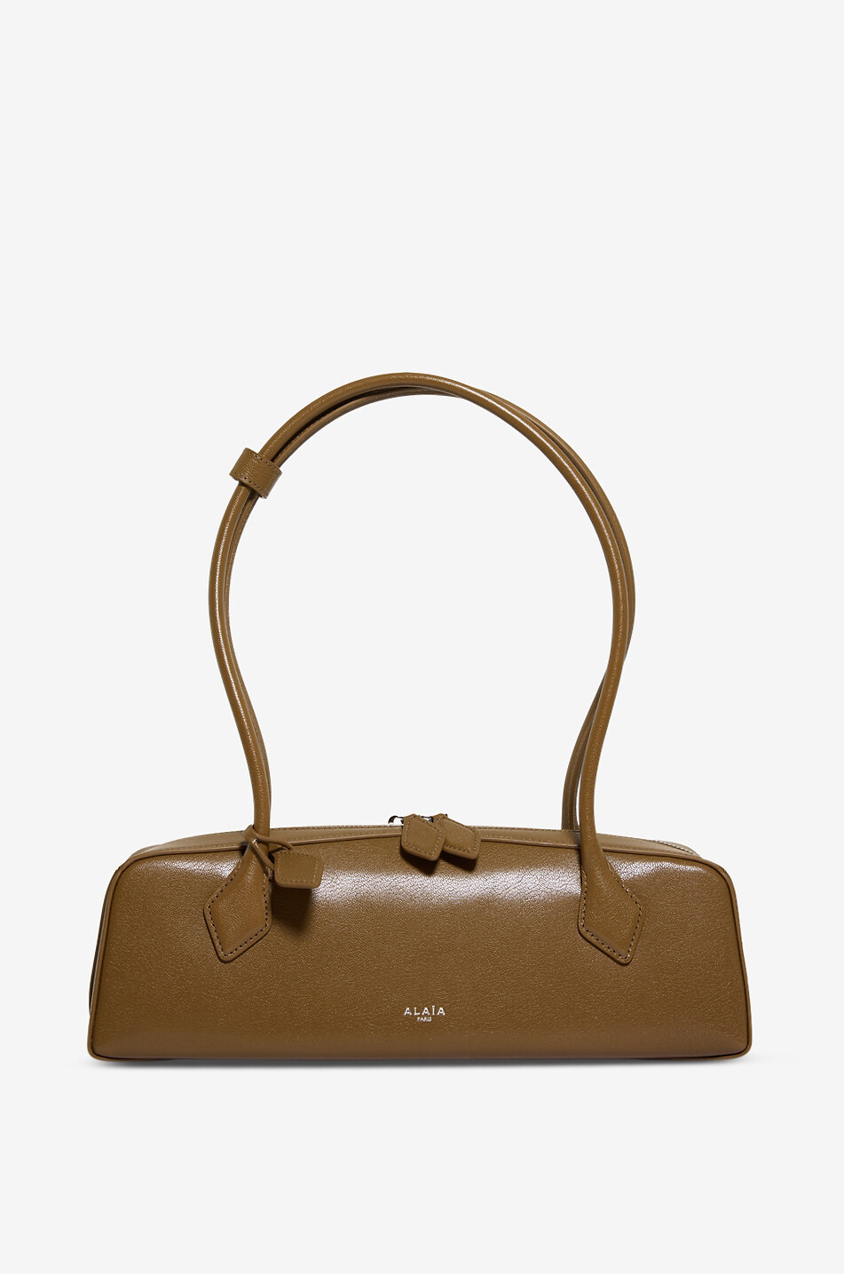 Le Teckel Medium smooth leather handbag
