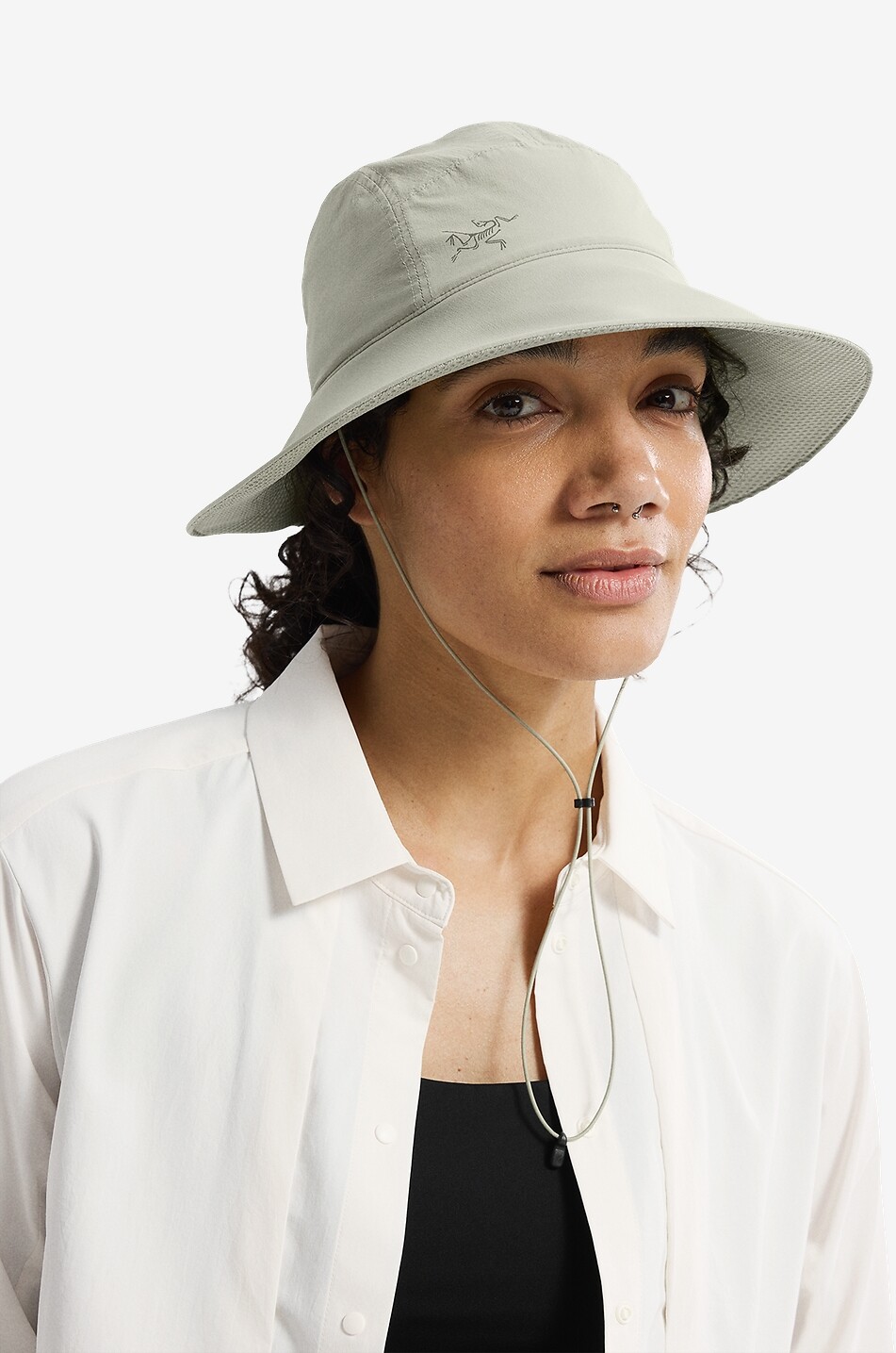 ARC'TERYX Sinsola Shade wide-brim hat Men KHAKI 3