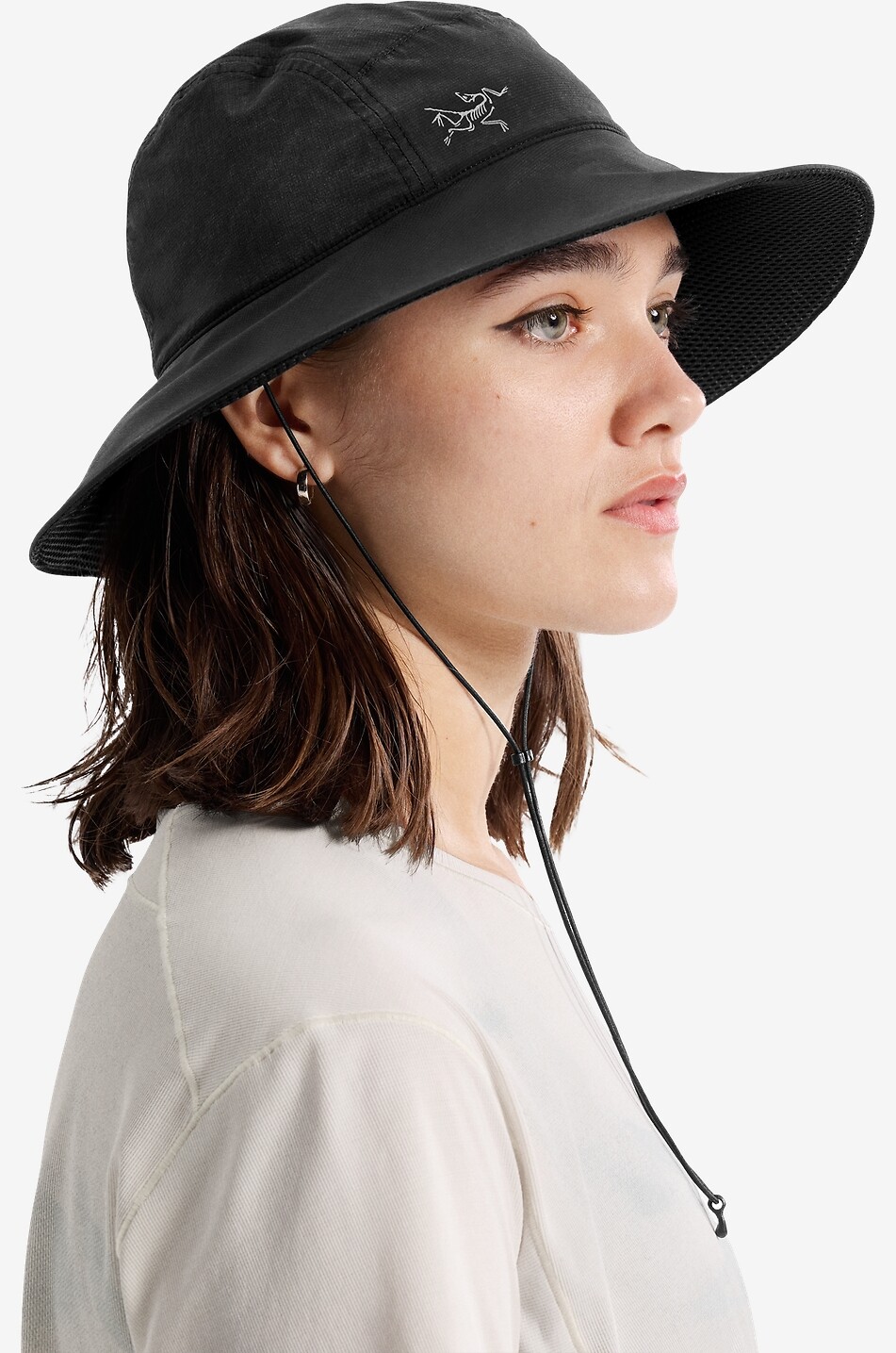 ARC'TERYX Sinsola Shade wide-brim hat Men BLACK 3