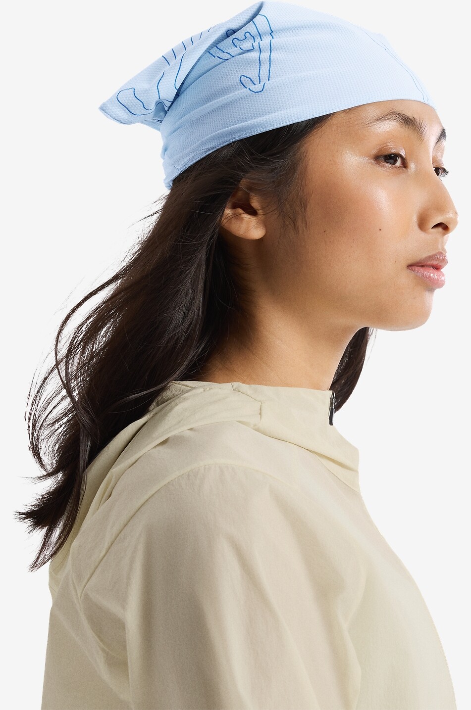 ARC'TERYX Sinsolo bandana Women LIGHT BLUE 4