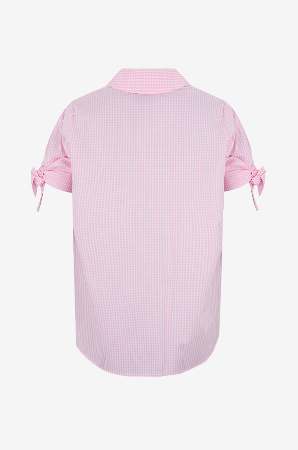 WEILL Chemise droite à motifs Vichy en coton Gynna Femme ROSE 2