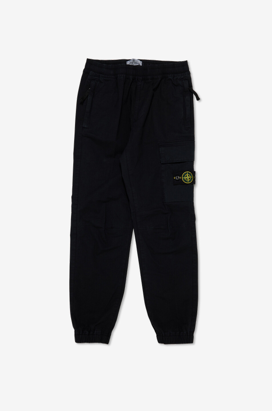 3100003 Organic cotton Broken Twill boys' cotton stretch cargo trousers