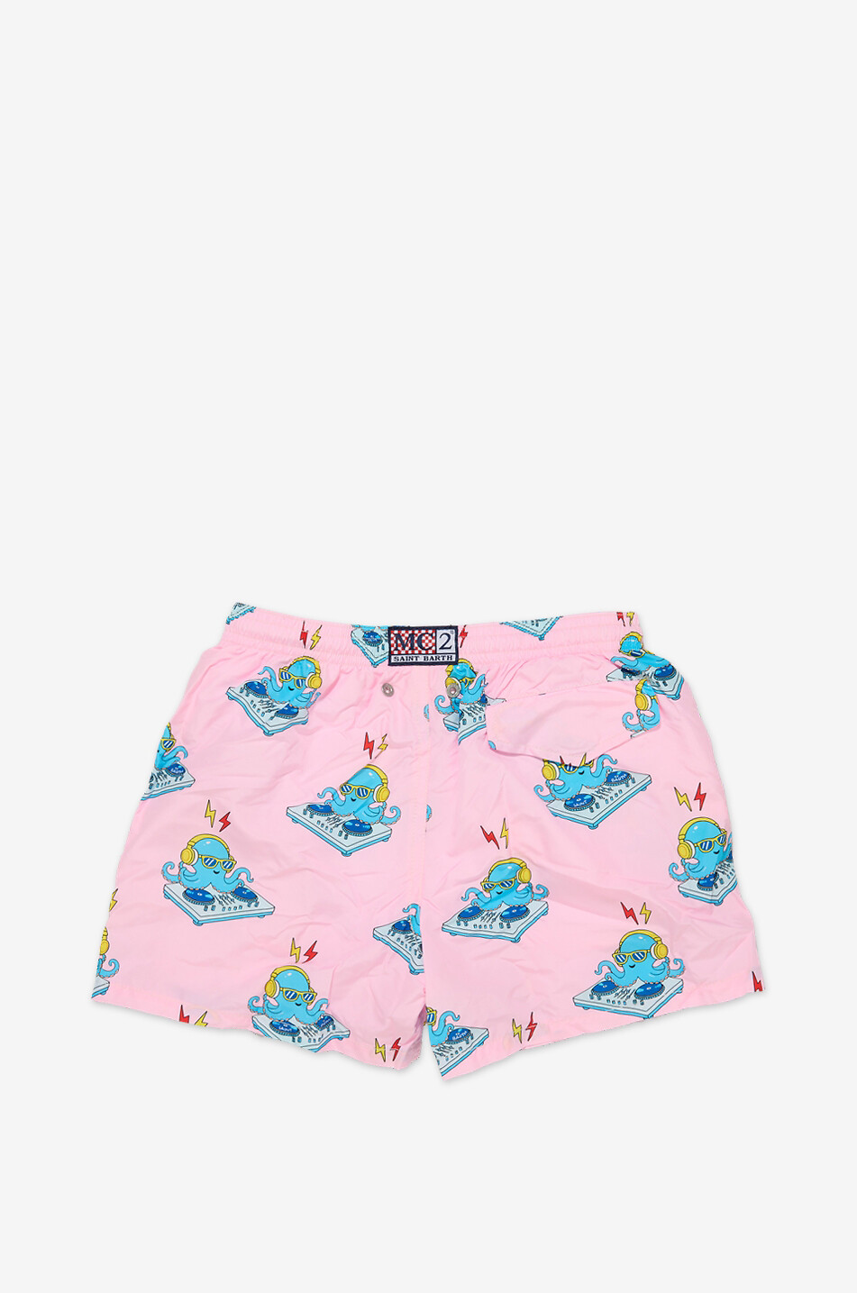 MC2 SAINT BARTH Short de bain garçon imprimé Jean Lighting Garçon ROSE 2