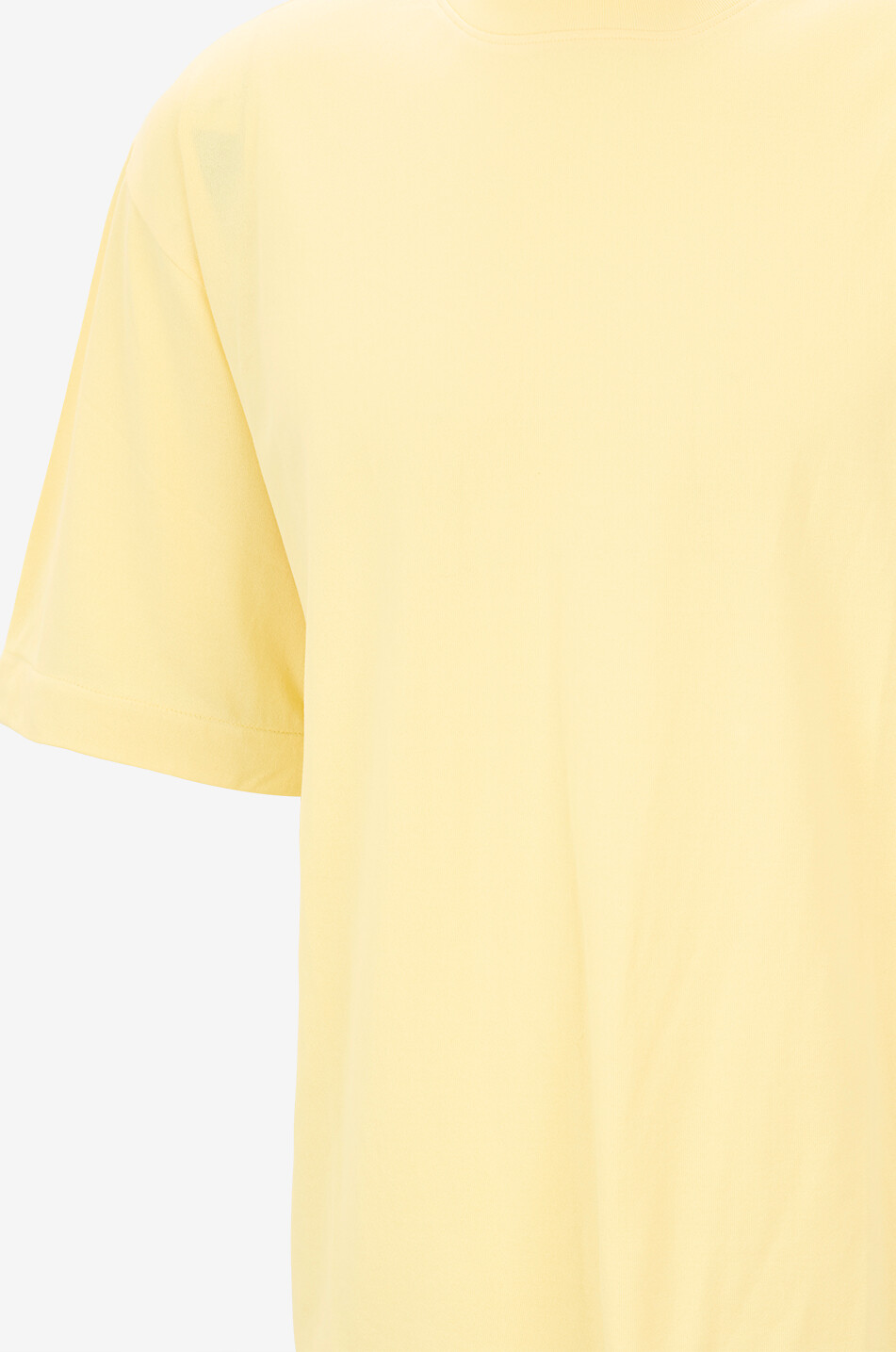 JACQUEMUS T-Shirt mit Rundhalsausschnitt aus Jersey Le Tee-Shirt Rond Carré Herren GELB 3