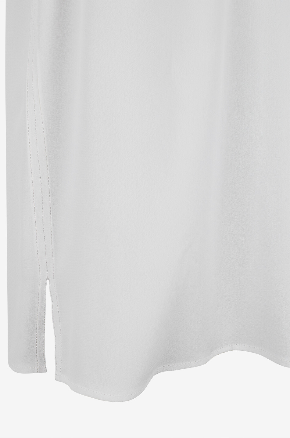 PANICALE Sleeveless crewneck top in silk blend Women EGGSHELL 5