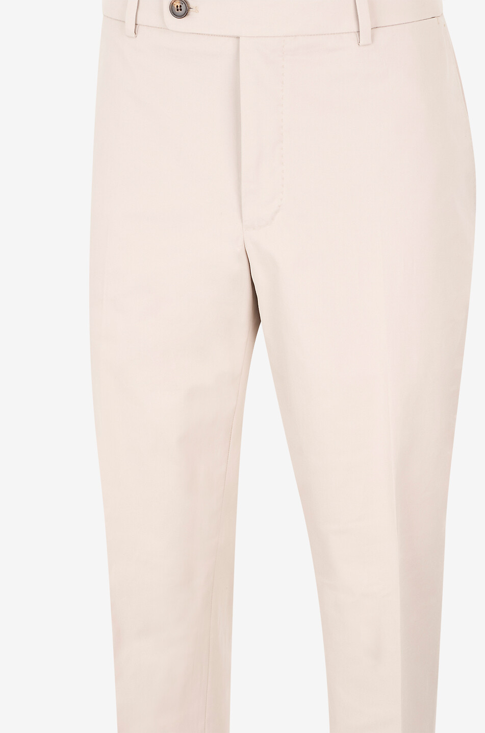 SLOWEAR Straight-leg cotton canvas trousers Men BEIGE 3