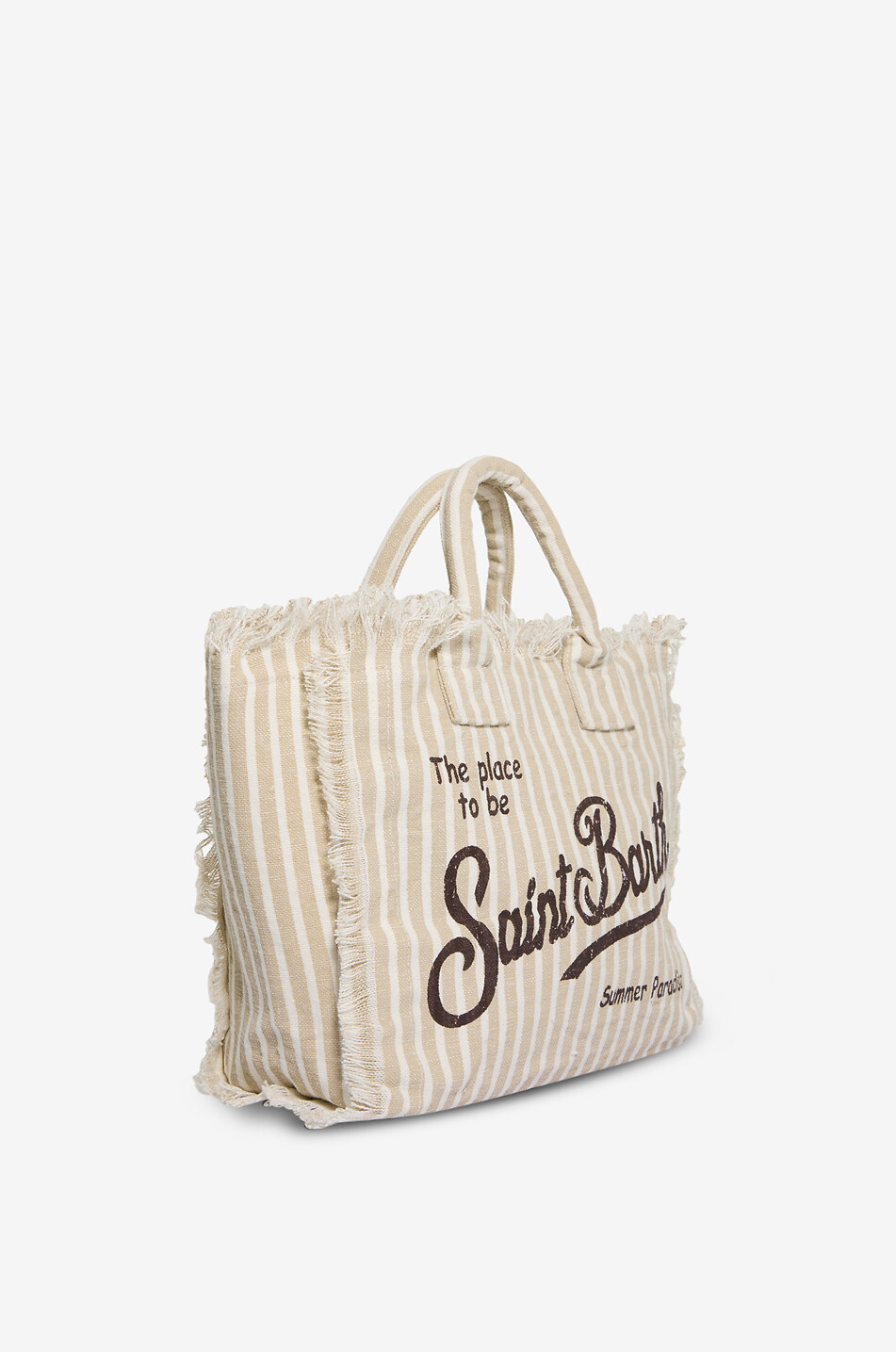 MC2 SAINT BARTH Colette linen tote bag Women BEIGE 2