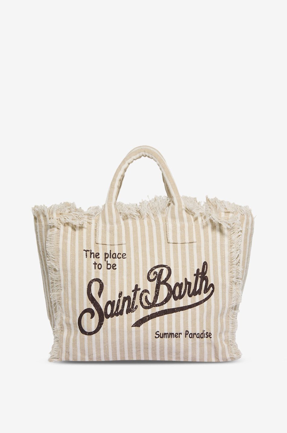 MC2 SAINT BARTH Colette linen tote bag Women BEIGE 3