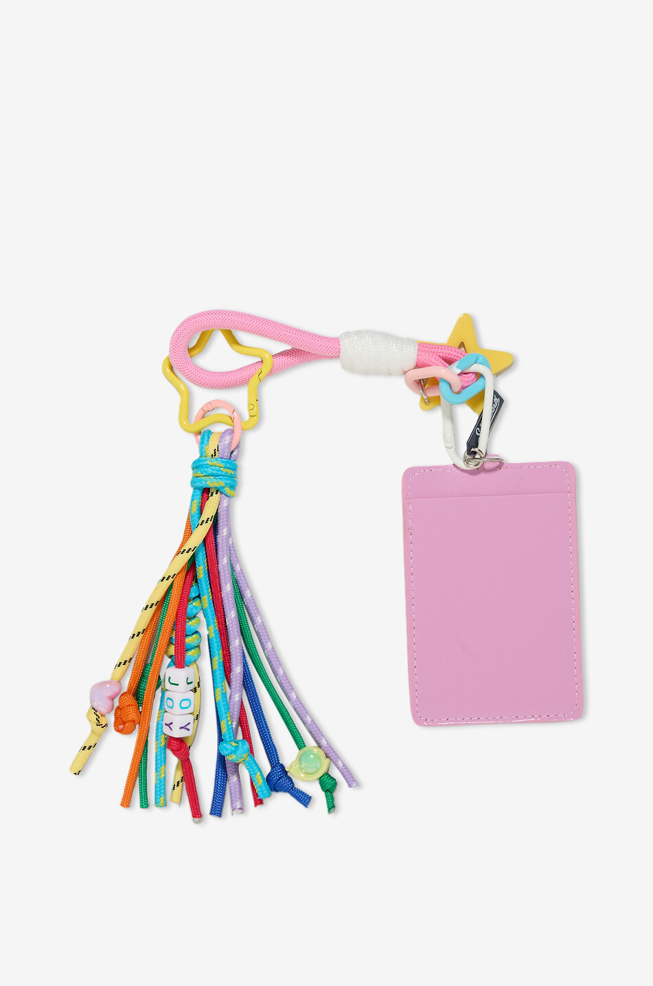 MC2 SAINT BARTH Handbag charm with keyring Women PINK 2