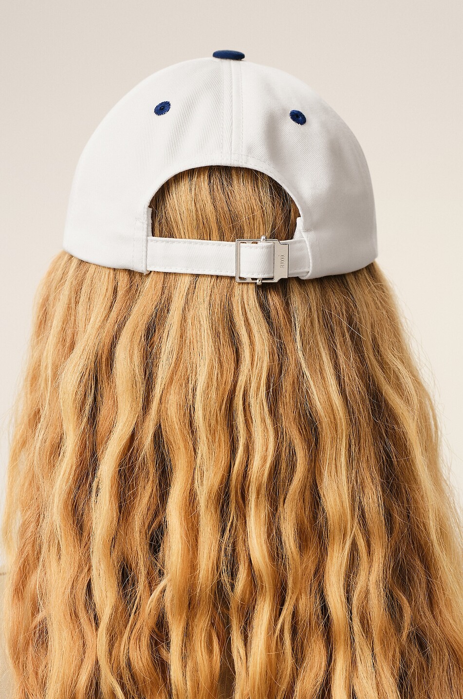 AMI Baseball cap embroidered cotton two-tone Men DARK BLUE 4