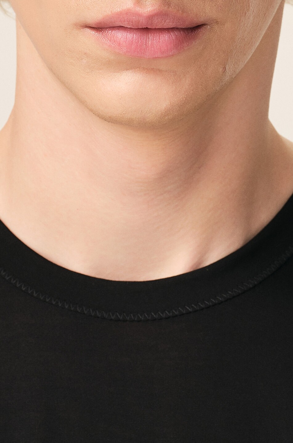 AMI Friend Cap embroidered cotton cap Men BLACK 3