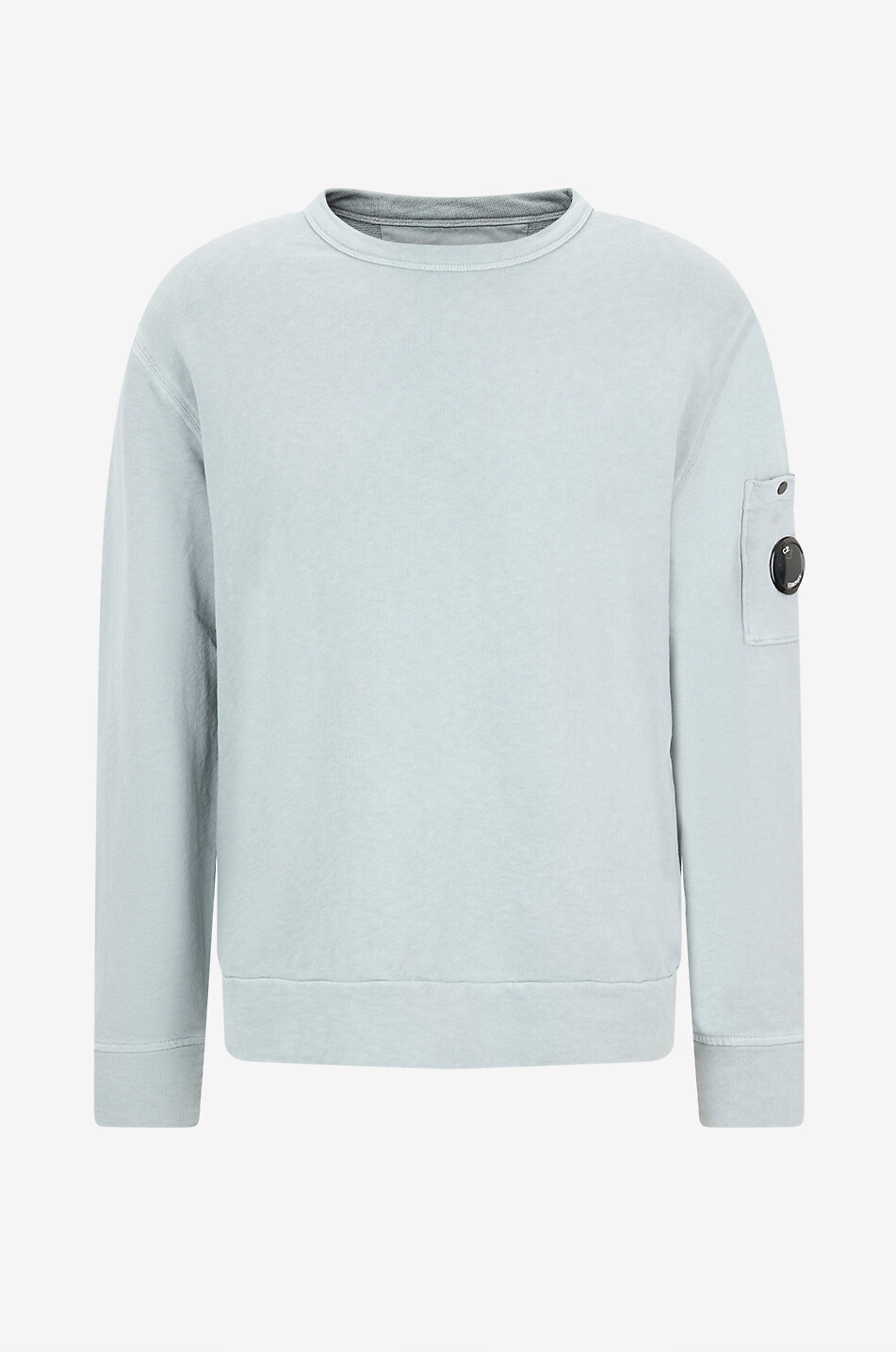 C.P. COMPANY Sweatshirt mit Rundhalsausschnitt aus Baumwolle im Vintage-Look Herren BLAU 1