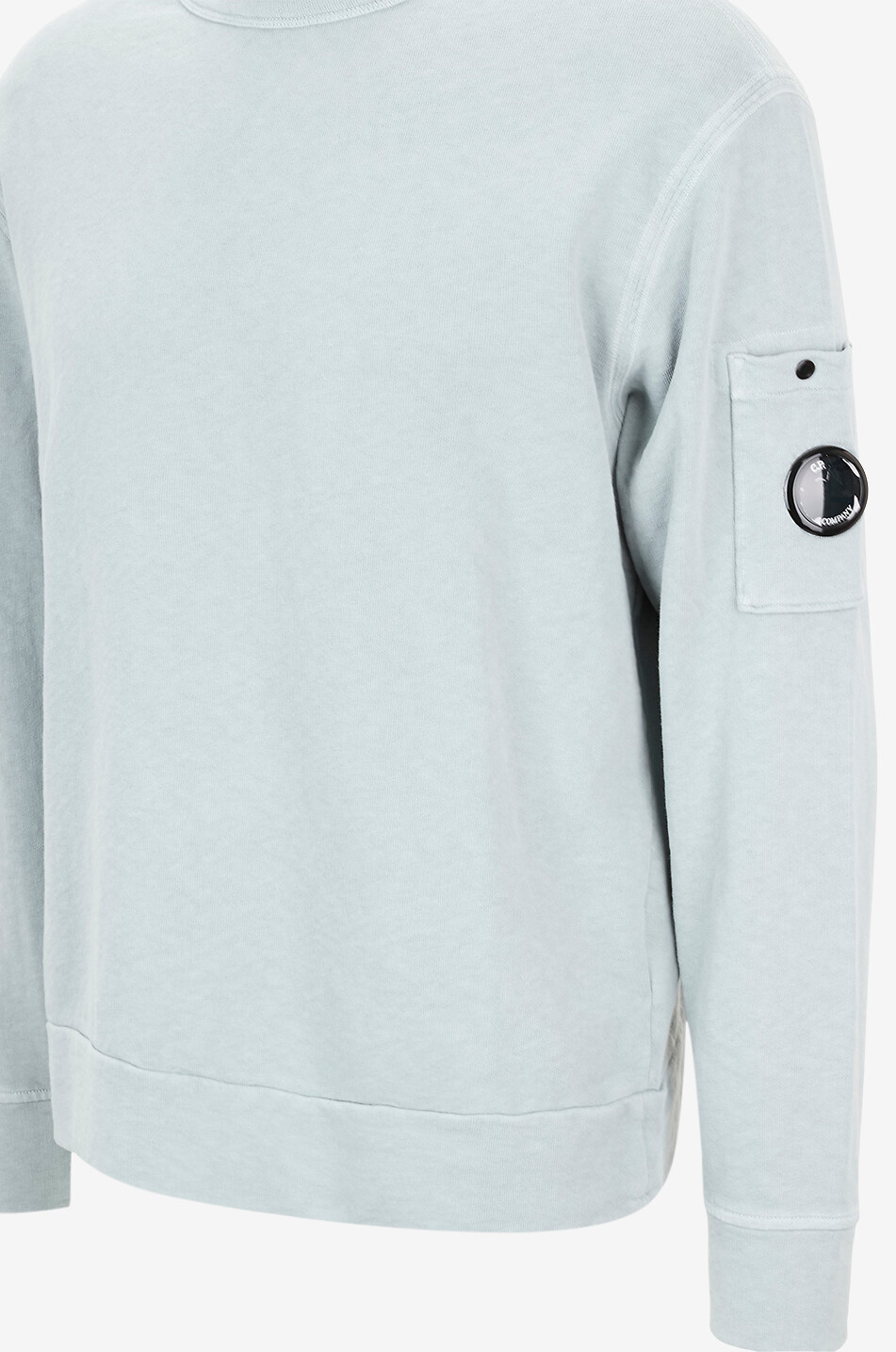 C.P. COMPANY Sweatshirt mit Rundhalsausschnitt aus Baumwolle im Vintage-Look Herren BLAU 3