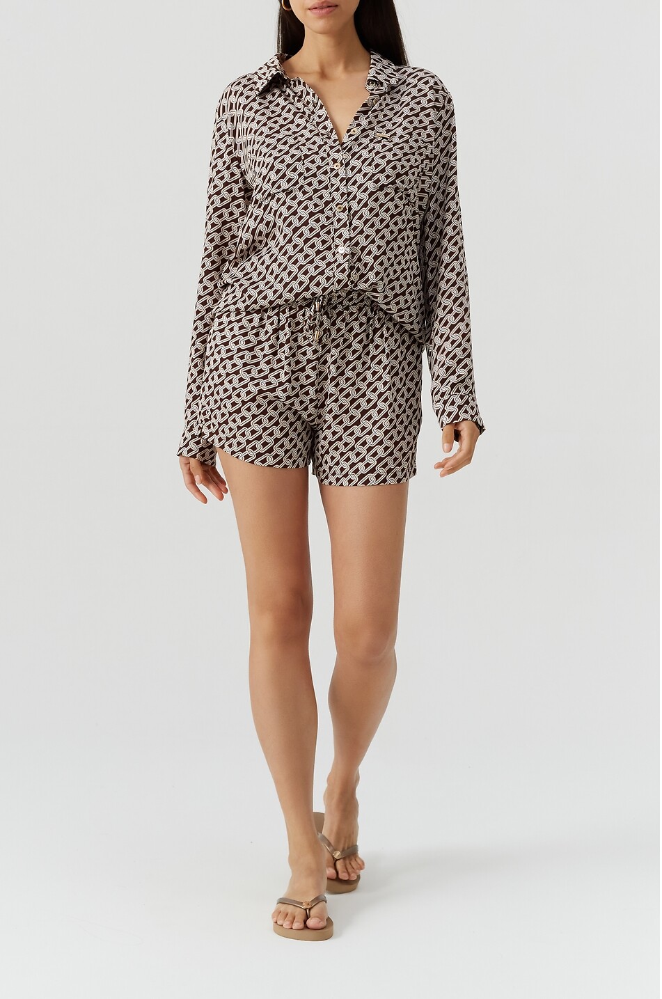 MELISSA ODABASH Short en viscose Annie Femme MULTICOLORE 2