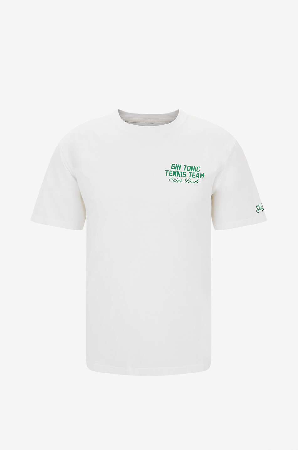 Portland printed cotton round-neck t-shirt