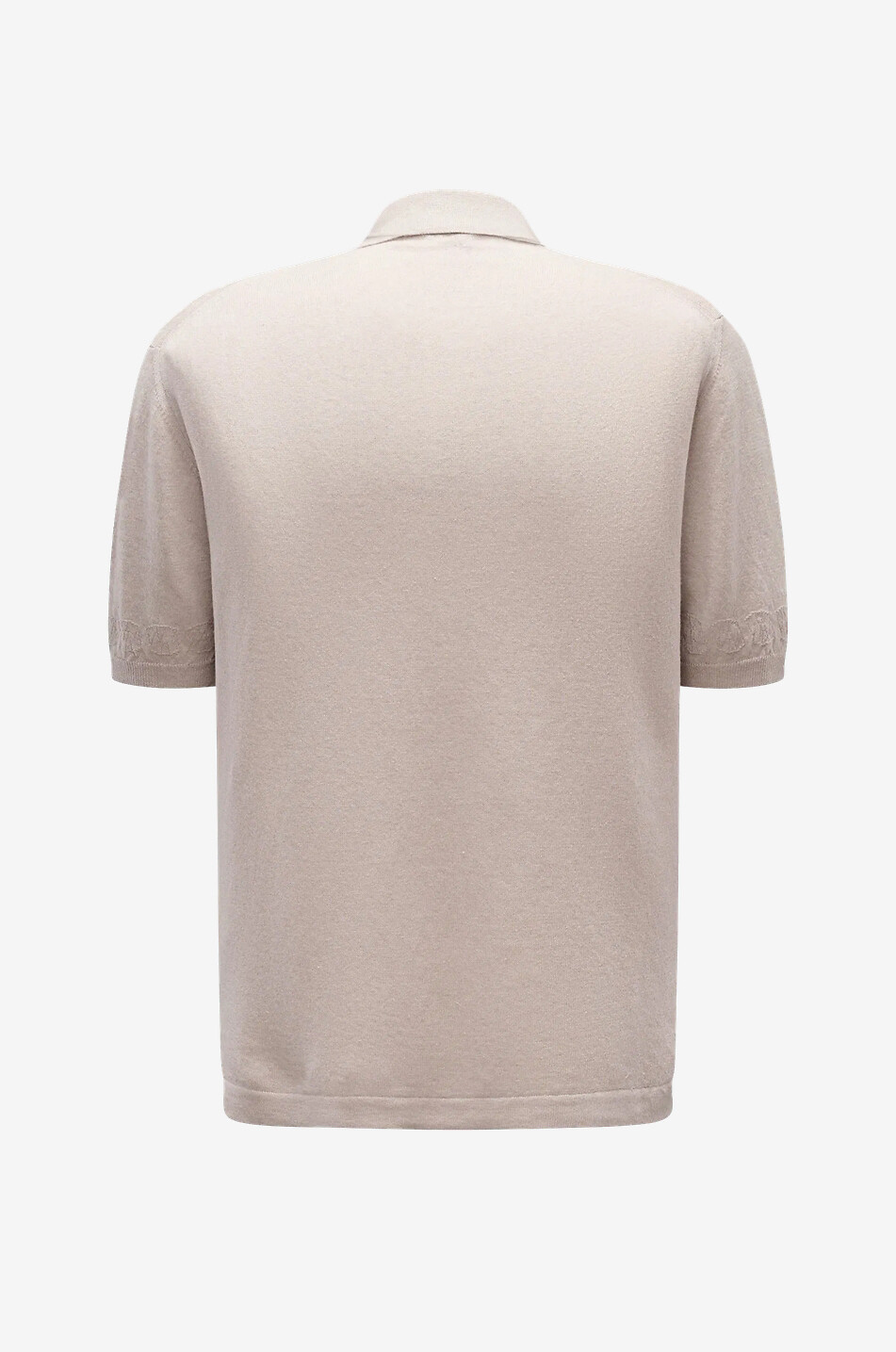 04651/ Polo aus Leinen und Baumwolle Hansen Herren DUNKELBRAUN 2