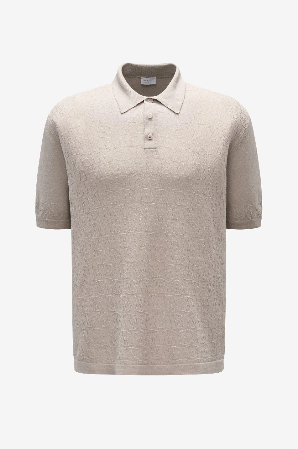 04651/ Polo aus Leinen und Baumwolle Hansen Herren DUNKELBRAUN 1