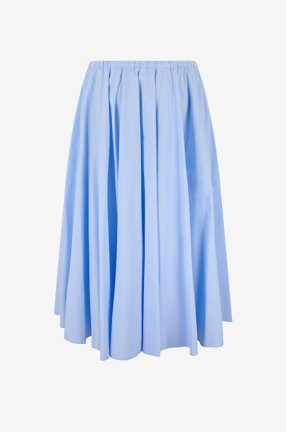 Alice + Olivia Jupe longue à imprimé floral en polyester bleu ref