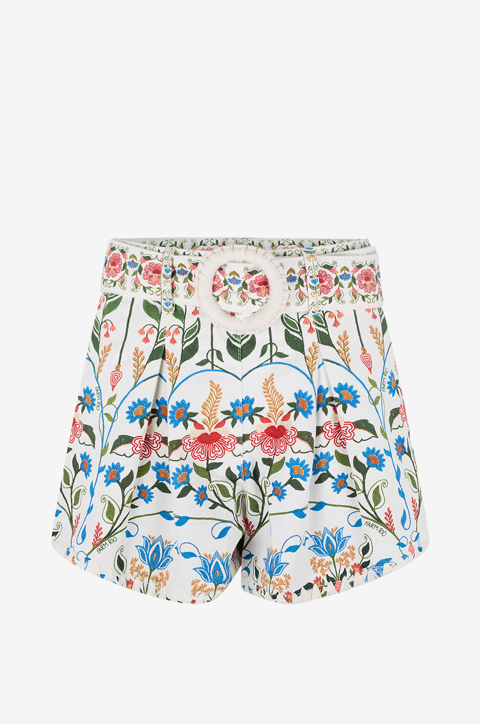 FARM RIO Short à godets imprimé en coton Fraga Femme MULTICOLORE 1