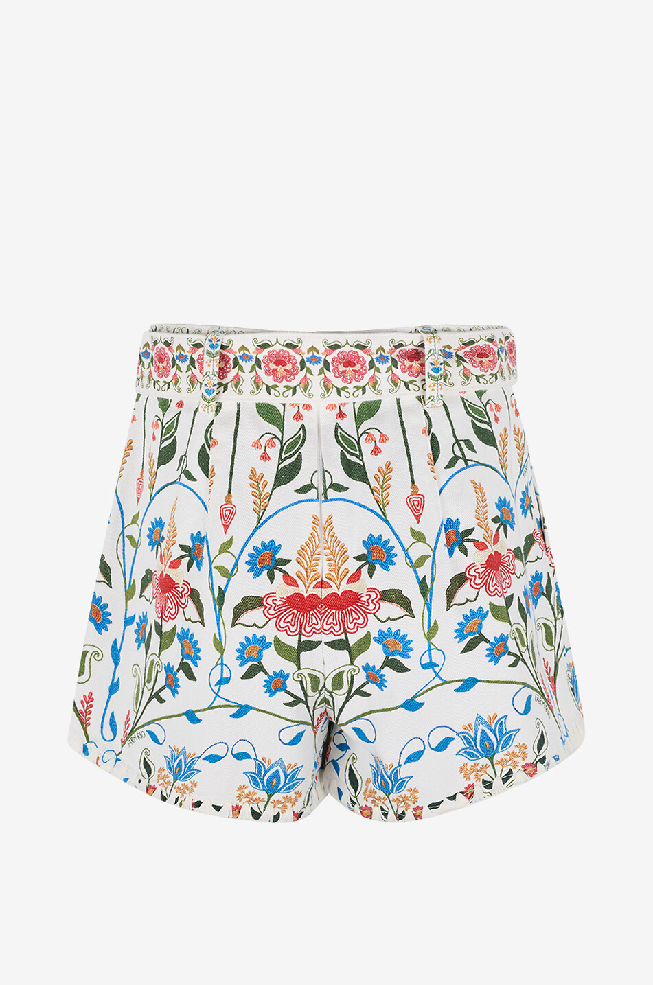 FARM RIO Short à godets imprimé en coton Fraga Femme MULTICOLORE 2