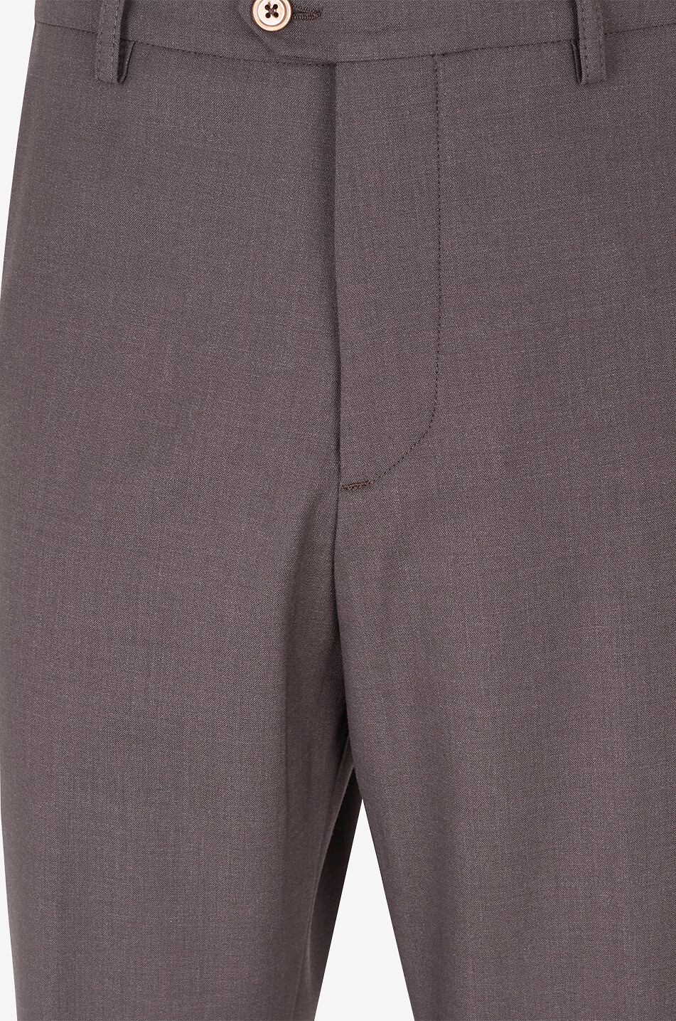 MARCO PESCAROLO Pantalon cigarette Vento Homme MARRON FONCÉ 3