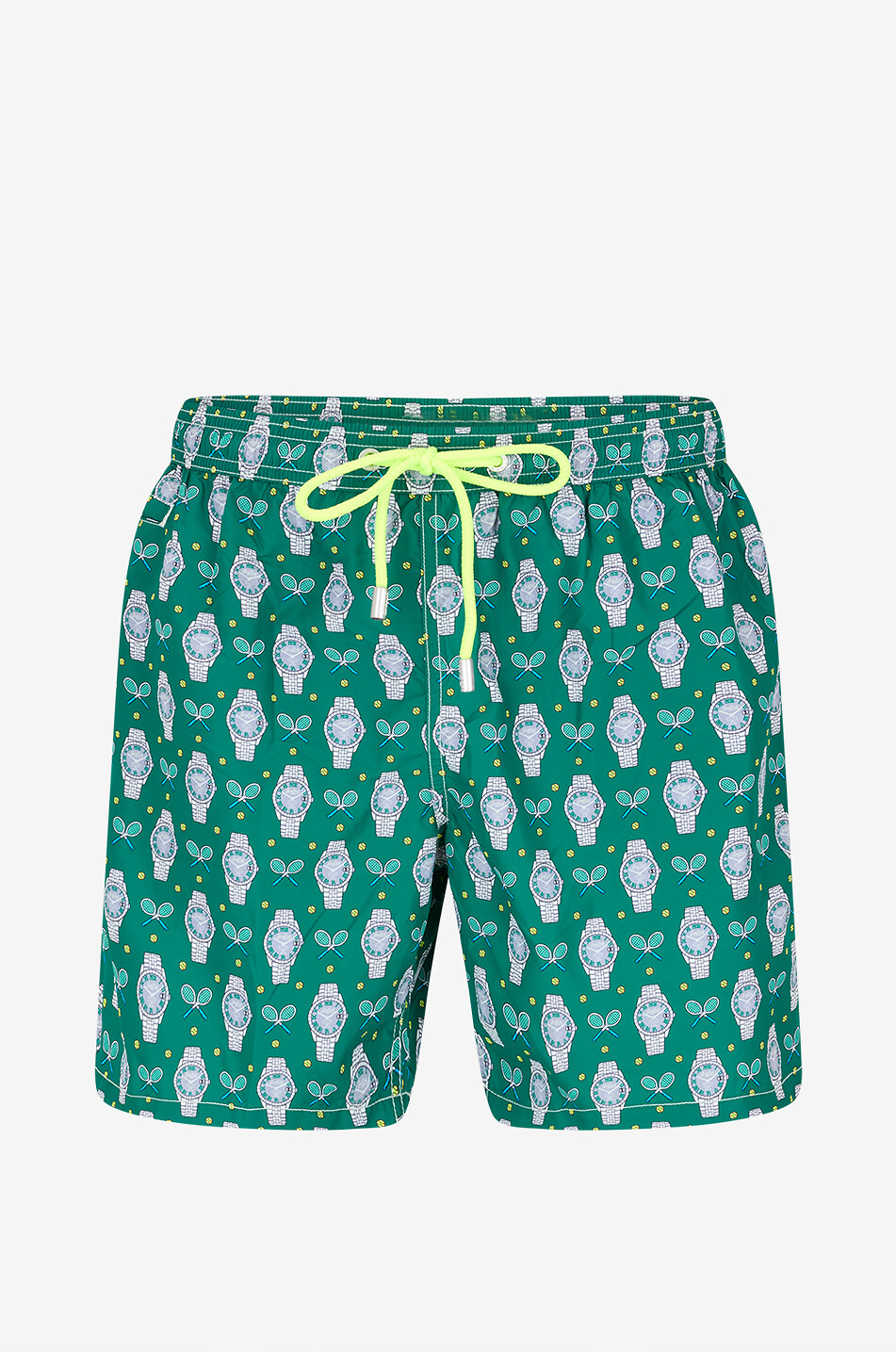 Swim shorts with novelty print
