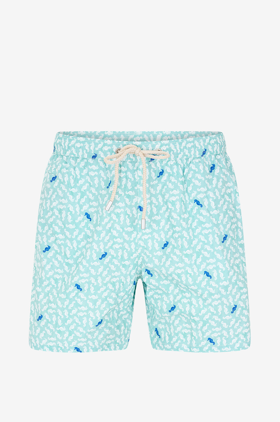 MC2 SAINT BARTH Short de bain imprimé fantaisie Lighting Micro Stretch Homme VERT 1