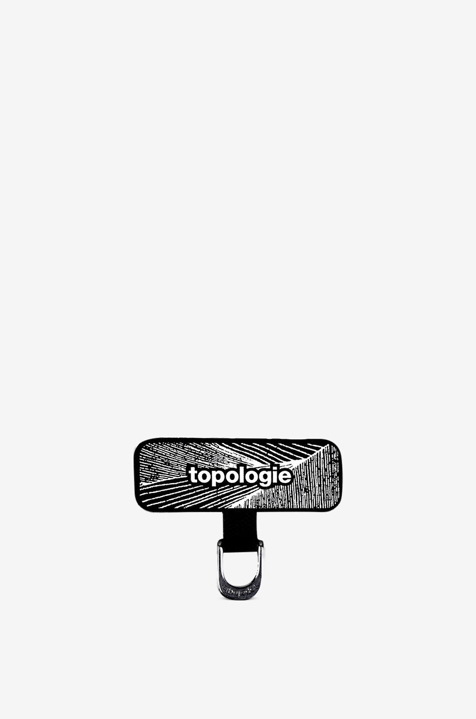 TOPOLOGIE Adaptateur pour dragonne de téléphone Homme NOIR 1