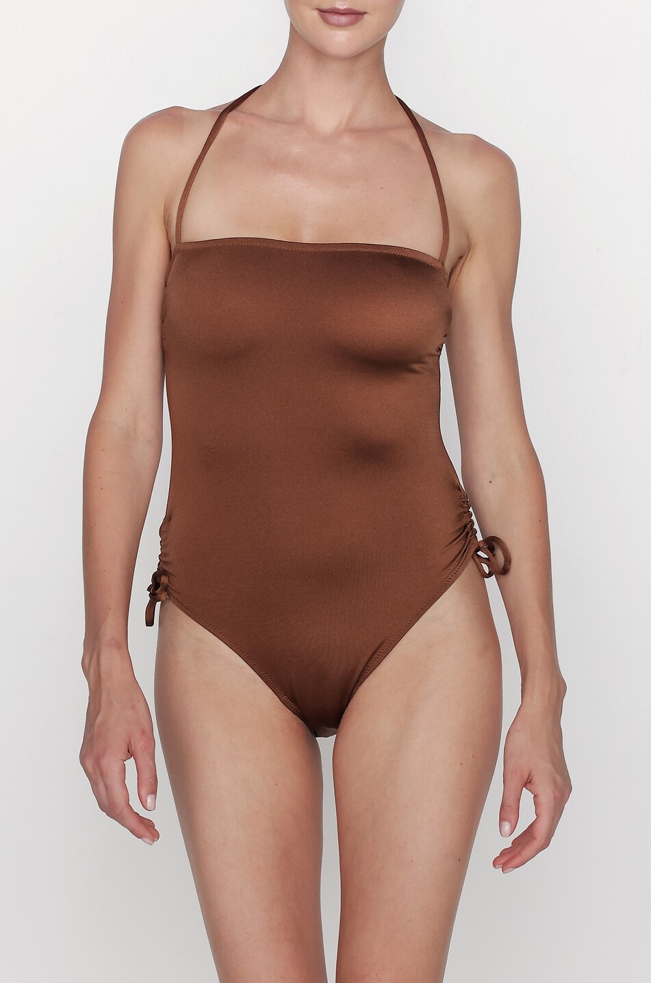 GIRLS MUST HAVE Maillot de bain une pièce bustier Joan Femme MARRON 3