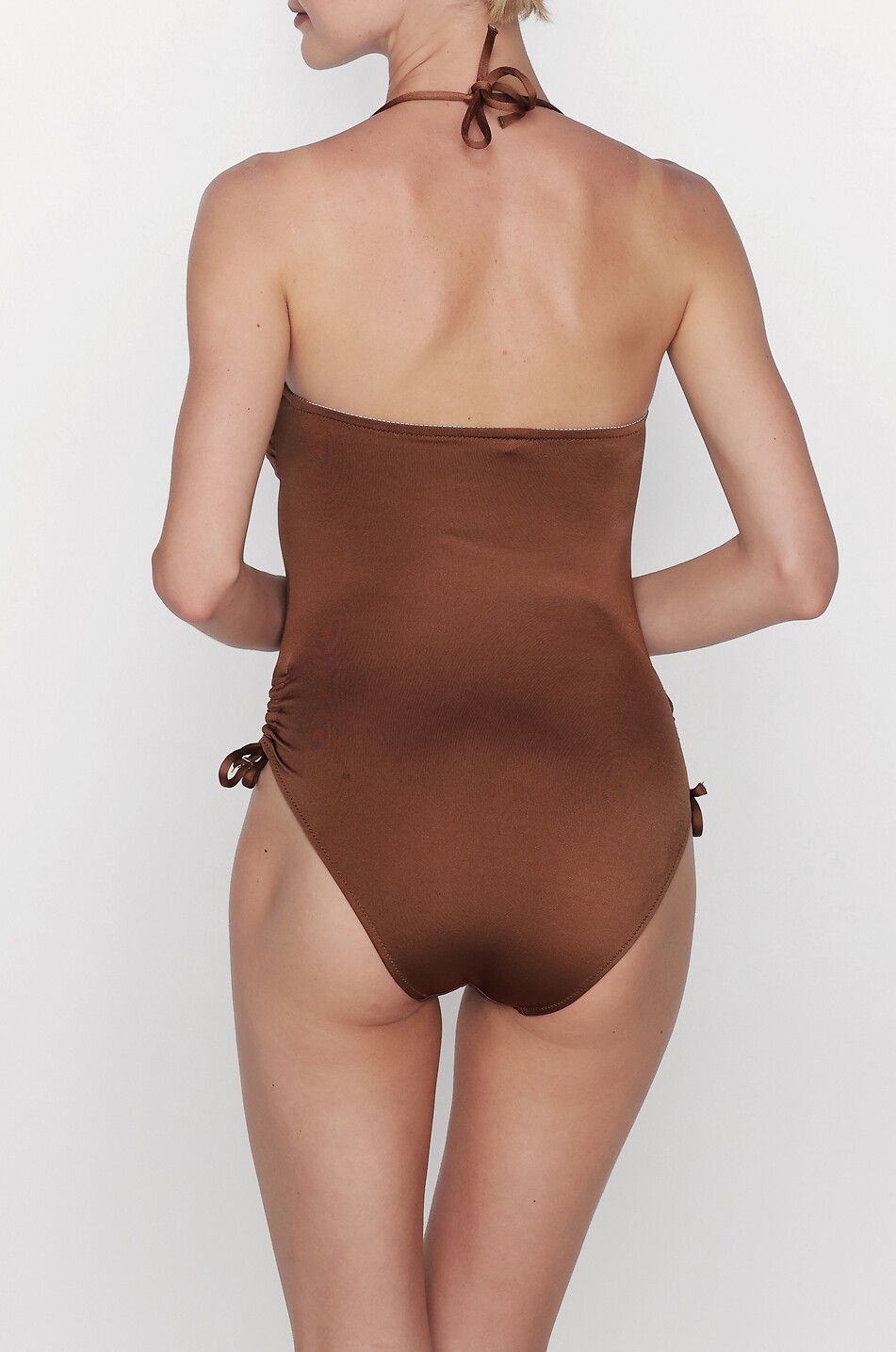 GIRLS MUST HAVE Maillot de bain une pièce bustier Joan Femme MARRON 4
