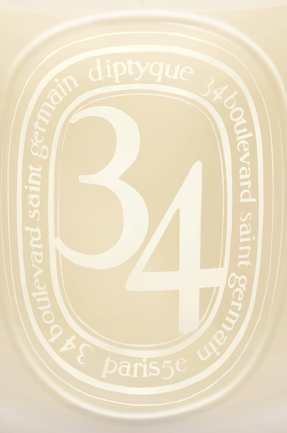 DIPTYQUE 34 boulevard Saint Germain scented candle - 300g Home Colourless 2