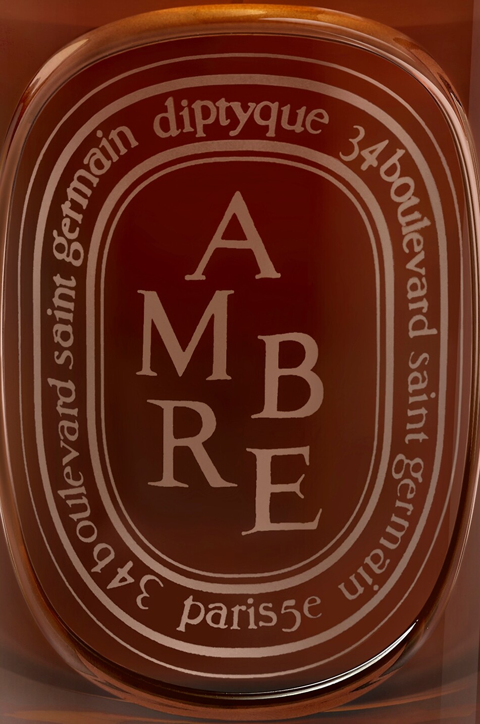 DIPTYQUE Bougie parfumée Ambre - 300g Maison Incolore 2