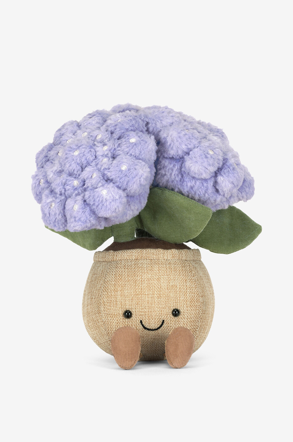 JELLYCAT Amuseables Hydrangea hortensia plush toy Unisex LIGHT PURPLE 2