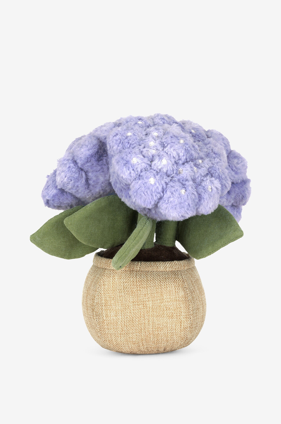 JELLYCAT Amuseables Hydrangea hortensia plush toy Unisex LIGHT PURPLE 6